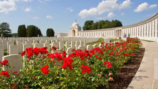 Tyne Cot, resting place of 11,900 servicemen of the British Empire from the First World War, is the largest Commonwealth Cemetery in the world.