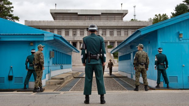 Visitors to the Joint Security Area will be able to freely cross the demarcation line "in the near future," South Korea's defense ministry has said.