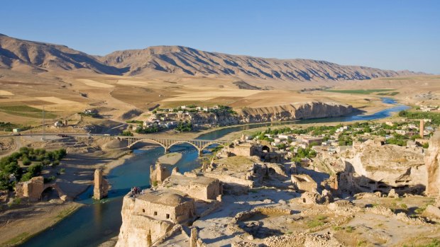 The town of Hasankeyf, which sits on the banks of the Tigris River, dates back to 9500 BC.