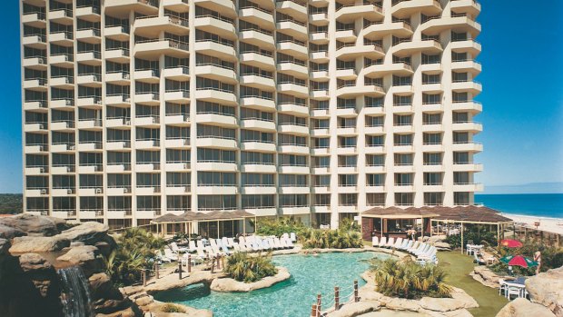 The pool at Rendezvous Scarborough, formerly Observation City Hotel.