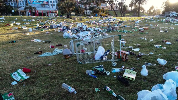 Pick up your crap. I'm not just talking about backpackers who come to see our beaches then proceed to trash them but those bozos who think it is ticketyboo to dump junk on the footpath. 