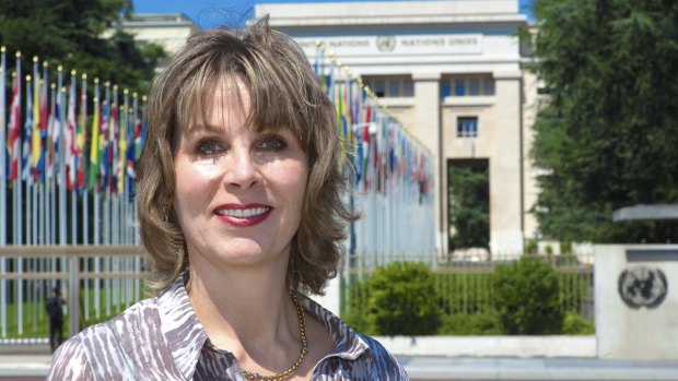 Australian Sarah Parkes is based in Geneva, where she works for the UN's International Telecommunication Union.