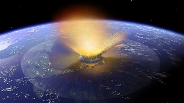 There has been no asteroid strike big enough to wipe out all life on Earth - an "extinction-level event" - for at least three billion years. 
