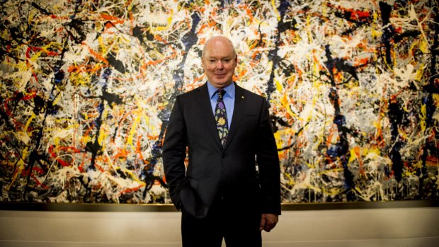 National Gallery of Australia director Gerard Vaughan told senators it had to shed 20 staff in response to budget cuts. 