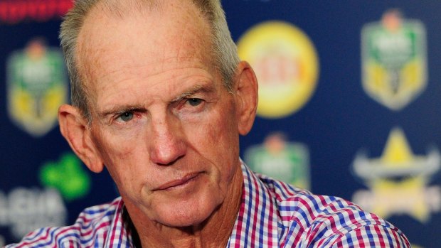 Under fire: Broncos coach Wayne Bennett.