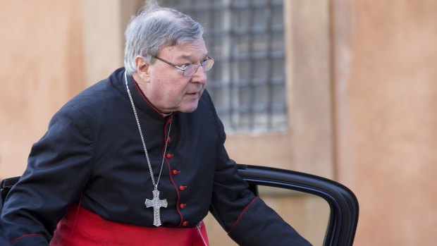 Cardinal Pell at the Vatican.