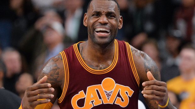 Cleveland Cavaliers forward LeBron James raised eyebrows when he referred to himself in third person.