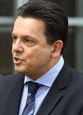 "The electronic locusts of the 21st century": Senator Nick Xenophon.