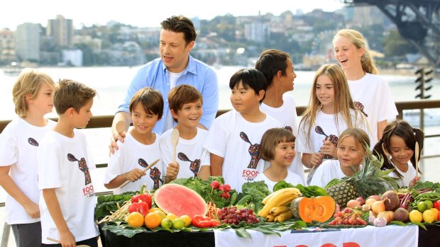 Jamie Oliver has been a long-standing campaigner for food education for children. 