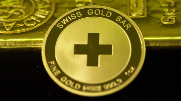 Support among Swiss voters for a referendum proposal that would force a huge increase in the central bank's gold reserves has slipped to 38 per cent.