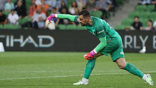 Dean Bouzanis has had a bumpy career since being hailed the best junior keeper in the world. 