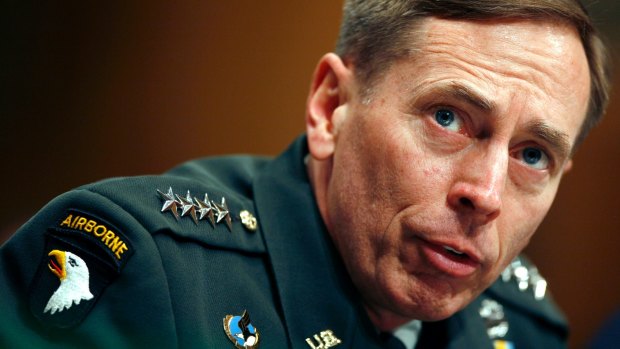 DISGRACED: David Petraeus quit the CIA after news of his affair broke.