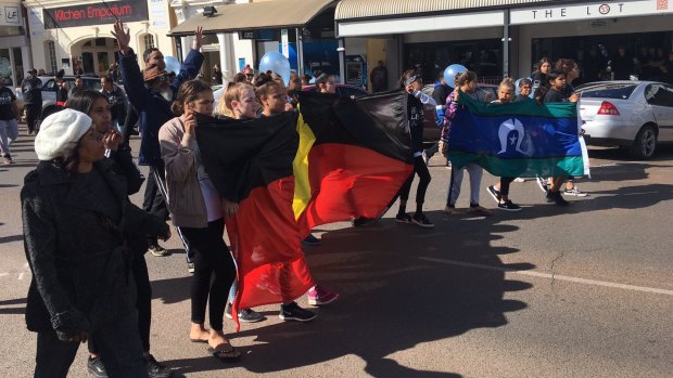 Demonstrations are being held in Kalgoorlie after the verdict.