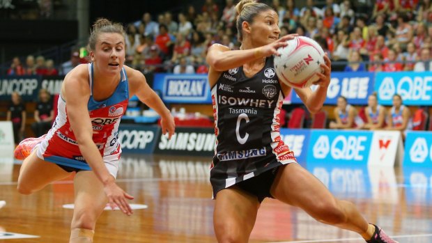 Bouncing back: Kim Ravaillion says the Magpies are already plotting next year's Super Netball season.