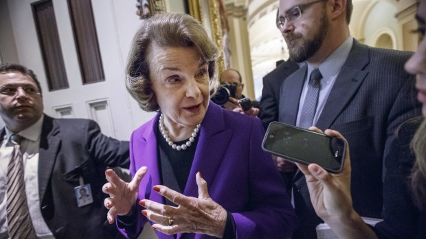 Advocate for openness: Senate intelligence committee chairwoman Senator Dianne Feinstein who released the report on the CIA's use of torture.