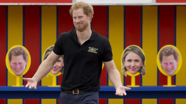 Prince Harry in 'Game Changers' television show dedicated to the Invictus Games.