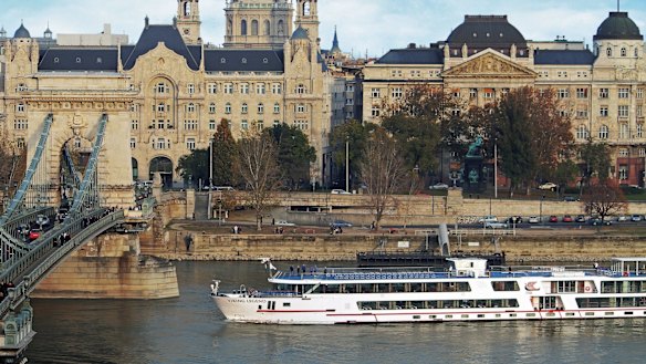 Cruising on a longship in Budapest with Viking River Cruises