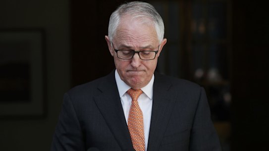 Prime Minister Malcom Turnbull after the High Court verdict.