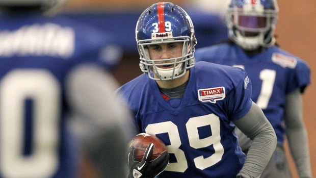 New York Giants defensive back Tyler Sash who died at 27 of chronic traumatic encephalopathy.
