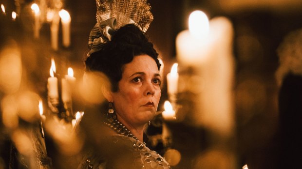 Olivia Colman is touted to win an Oscar for The Favourite.
