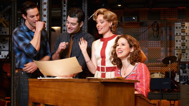 The Broadway cast of Beautiful: The Carole King Musical. 