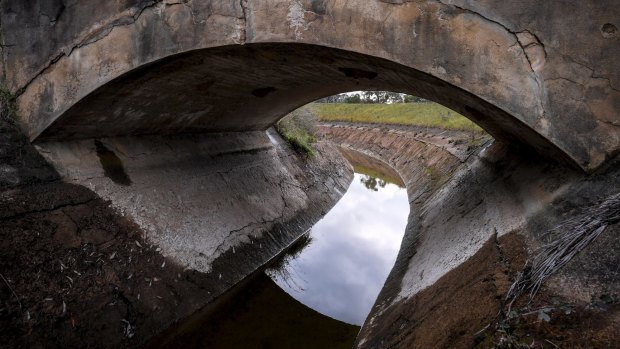 The Maroondah Aqueduct.
