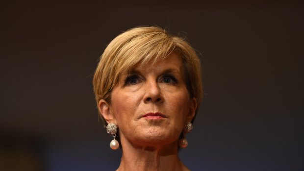 Foreign Minister Julie Bishop will be scrutinised by global political analysts and commentators while she is in Washington.
