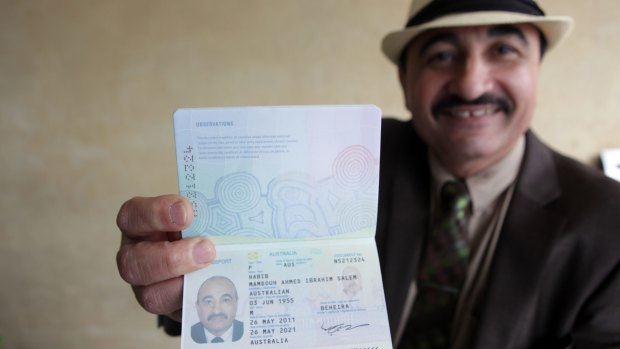 Mamdouh Habib pictured in 2011 when the government was ordered to hand his Australian passport back.