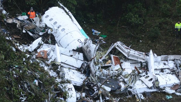 Just six people survived the plane crash. 