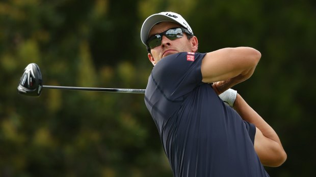 New year's resolution: Adam Scott is hoping for some better form in 2015.
