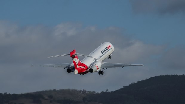 QantasLink cancelled four return services in one day last week.