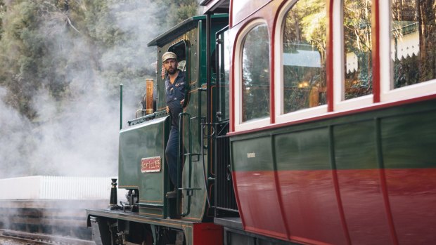 Thehistoric steam train between Queenstown and Strahan was built in the late 19th century to transport Queenstown's enormous copper lode to the world.