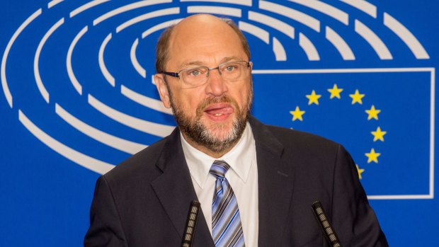 European Parliament president Martin Schultz was an early bird in reacting to the Brexit vote.  