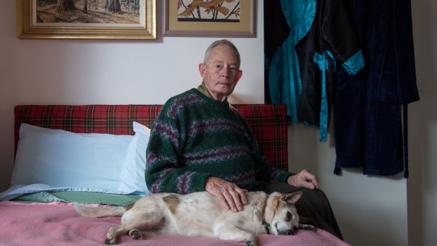 Geoff Richards, 80, is a former Aveo resident who has spoken out about his treatment.