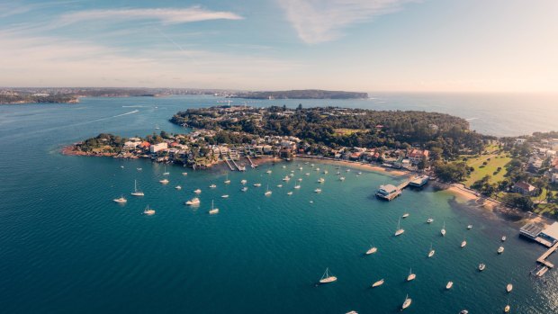 The scenic South Head Heritage Trail skirts the cliffs above Lady Bay Beach, finishing at Hornby Lighthouse.