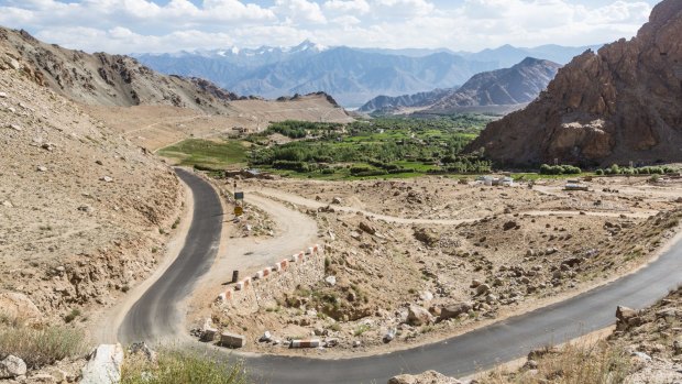 Tackling the Khardung La Pass on two wheels is a thrill ride.