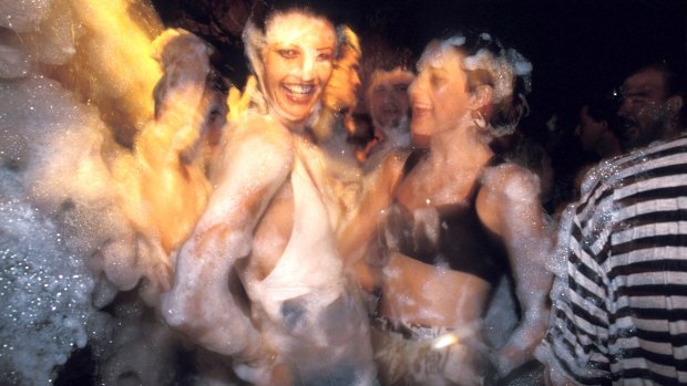 Foam parties: Where jets of soapy water are sprayed on the dancefloor as everyone gyrates in the middle.
