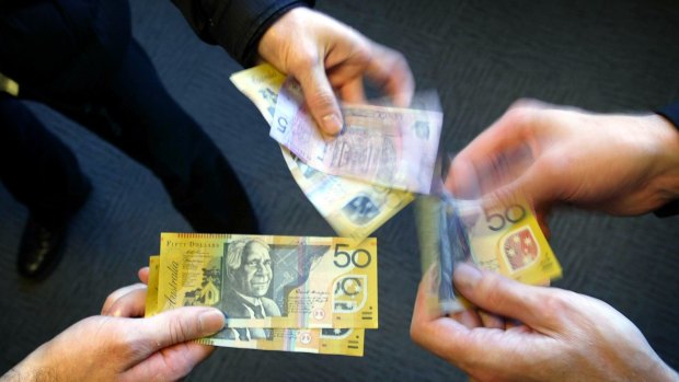 Wages have grown just 2 per cent in the past year.