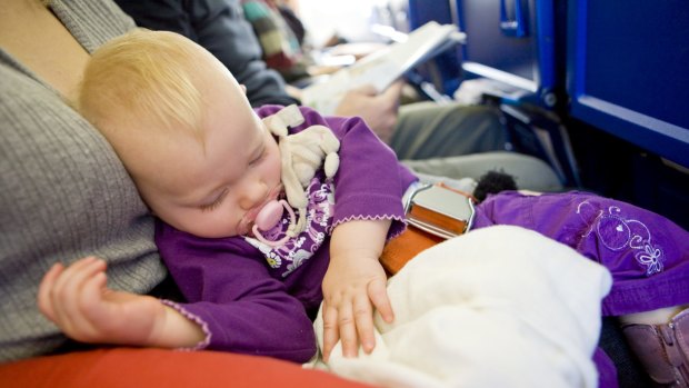 There's a trend of parents travelling with babies on planes to hand out 'apology treats' to the passengers around them.