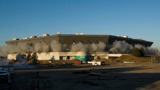 The planned implosion of the Silverdome in Pontiac, Michigan, on Sunday failed after some charges set on key structural columns did not detonate.