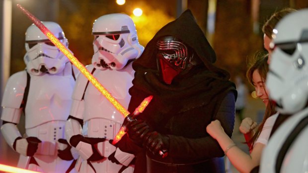 Feeling the force: the government is reviewing tax breaks for the film industry to lure back productions, such as the Star Wars franchise.