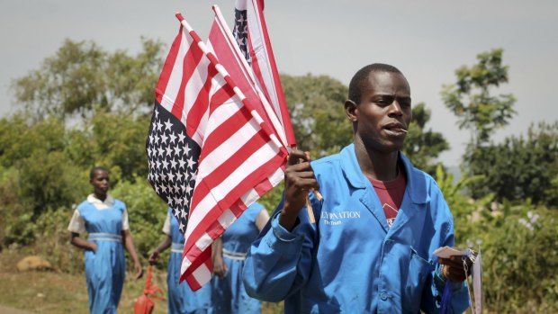 The reopening of the Westgate comes ahead of an official visit by US President Barack Obama, whose father was Kenyan.