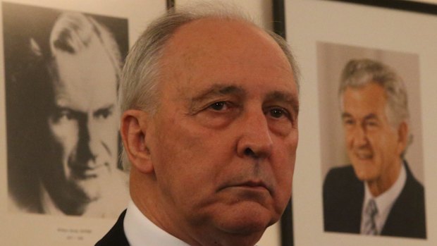 Former prime minister Paul Keating.