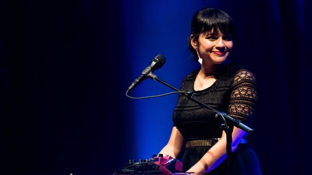 Norah Jones performing at Sydney's State Theatre in 2013. "The goal is always to get out of my own head," she says.