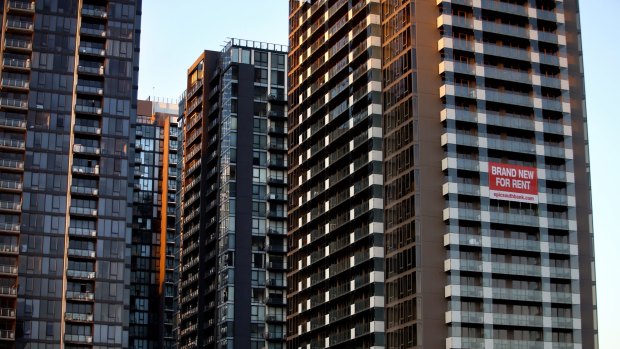 Up to one-fifth of Melbourne's apartments are estimated to be empty, and nearly 90,000 in Sydney.