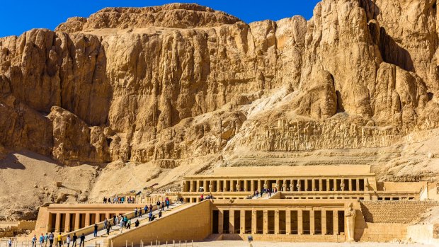 Mortuary temple of Queen Hatshepsut, Deir el-Bahari.