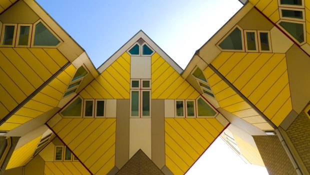 Must-see modern architectural wonder: Kijk-Kubus, or Cube Houses.