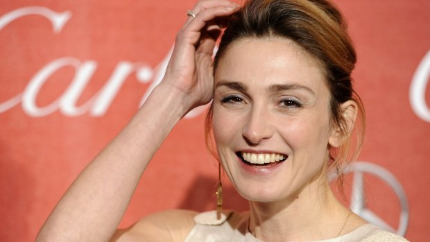 French actress Julie Gayet at the 2012 Palm Springs International Film Festival Awards Gala.
