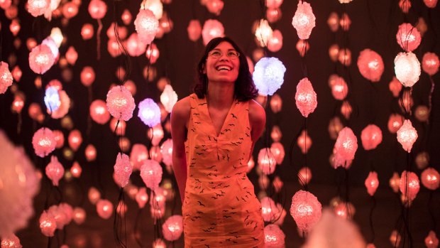 Pipilotti Rist's Pixelwald Motherboard has proved a magnet for Instagrammers.