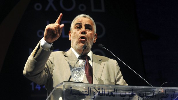 Morocco's prime minister Benkirane in 2012.